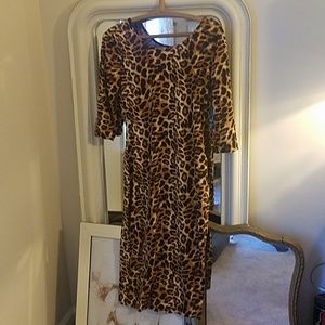 Cheetah print dress (Halloween?)